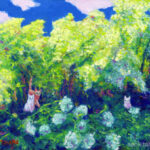 Cats in Bushes 茂みの中の猫たち