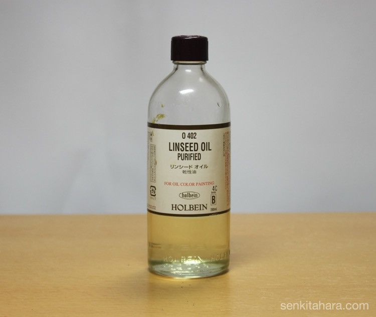 オイル紹介—リンシードオイル Linseed Oil – The Most Important Oil in Painting