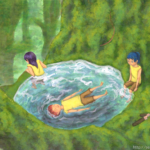 『小休憩』“Little Rest” 33×45cm 小休憩 | Little Rest