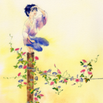 『朝顔と共に』“Along with Morning Glories” 朝顔と共に | Along with Morning Glories