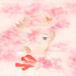 The wind blows.
Light pink things dance in the sky.
I’m covered by a lot of petals.
風が吹いた。
枝から離れた薄紅は。
柔らかく空に舞い踊る。
わたしを覆う花びらたち。
2019 Sen Kitahara 北原 千 Hidden in Spring | 春に隠される